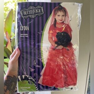 Beetlejuice Lydia Toddler Costume